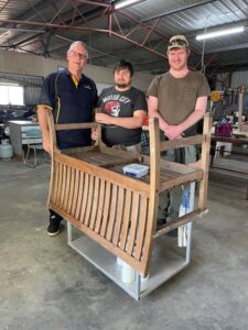 Working in the mens shed