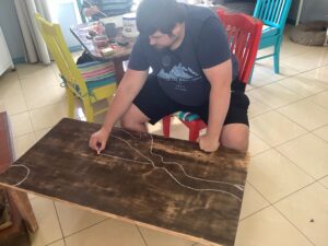 Awesome table collage design