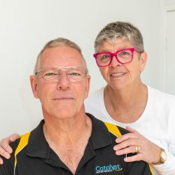Brett and Kerrie Coulstock directors of Catalyst Support Services